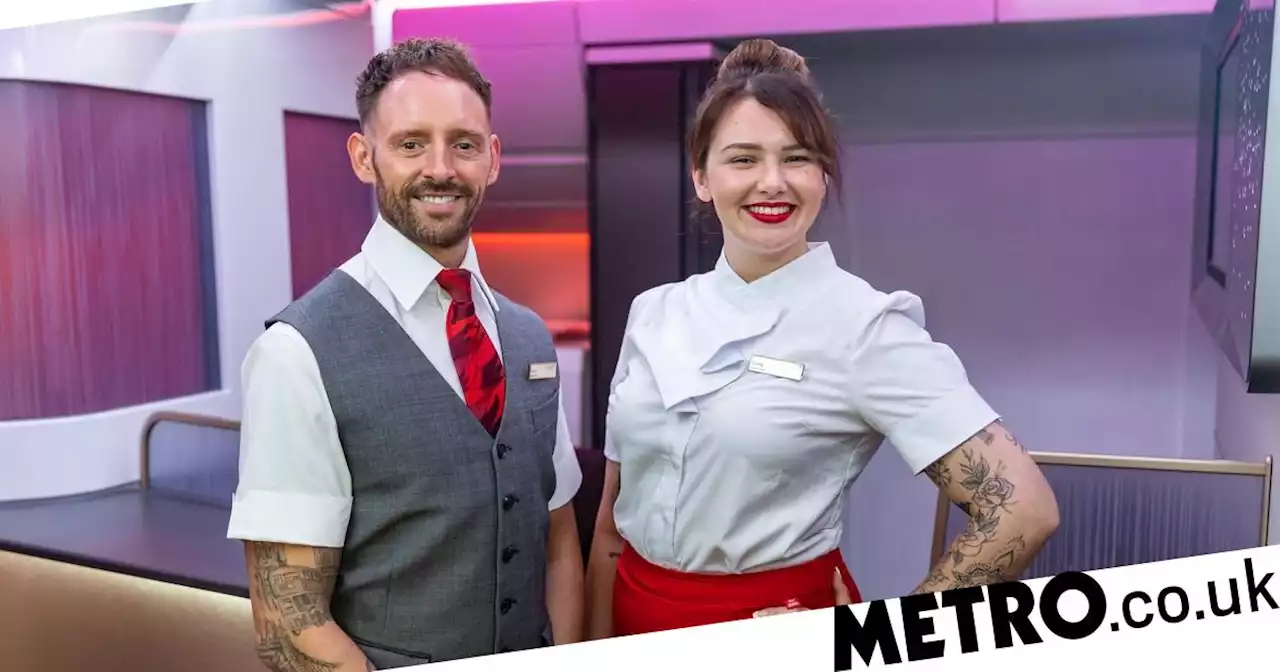 Virgin Atlantic first UK airline to let cabin crew show their tattoos