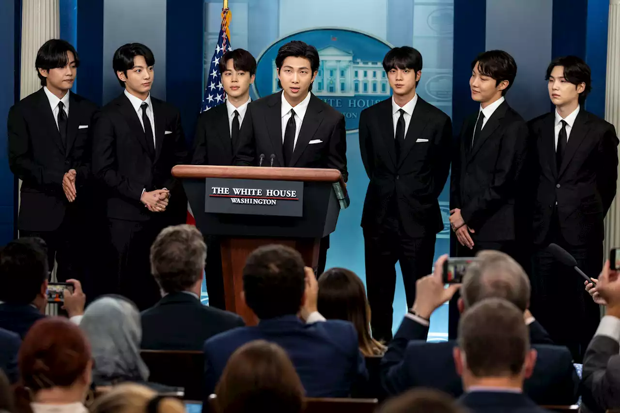 Inside BTS' First Visit to the White House With President Joe Biden