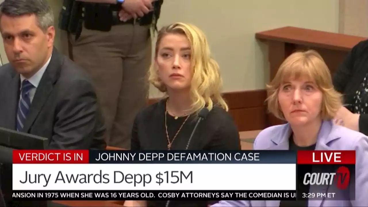 Amber Heard condannata per aver diffamato Johnny Depp: dovrà risarcirlo con 15 milioni di dollari