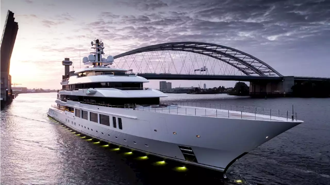 Meet the 384-Foot ‘Infinity,’ the Largest Superyacht Ever Built in the Netherlands