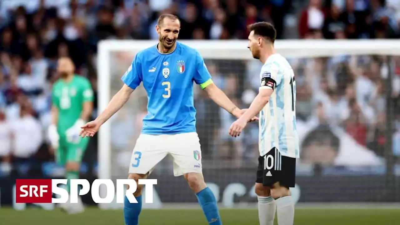 Italien verliert «Finalissima» - Argentinien vermiest Chiellini den Abschied