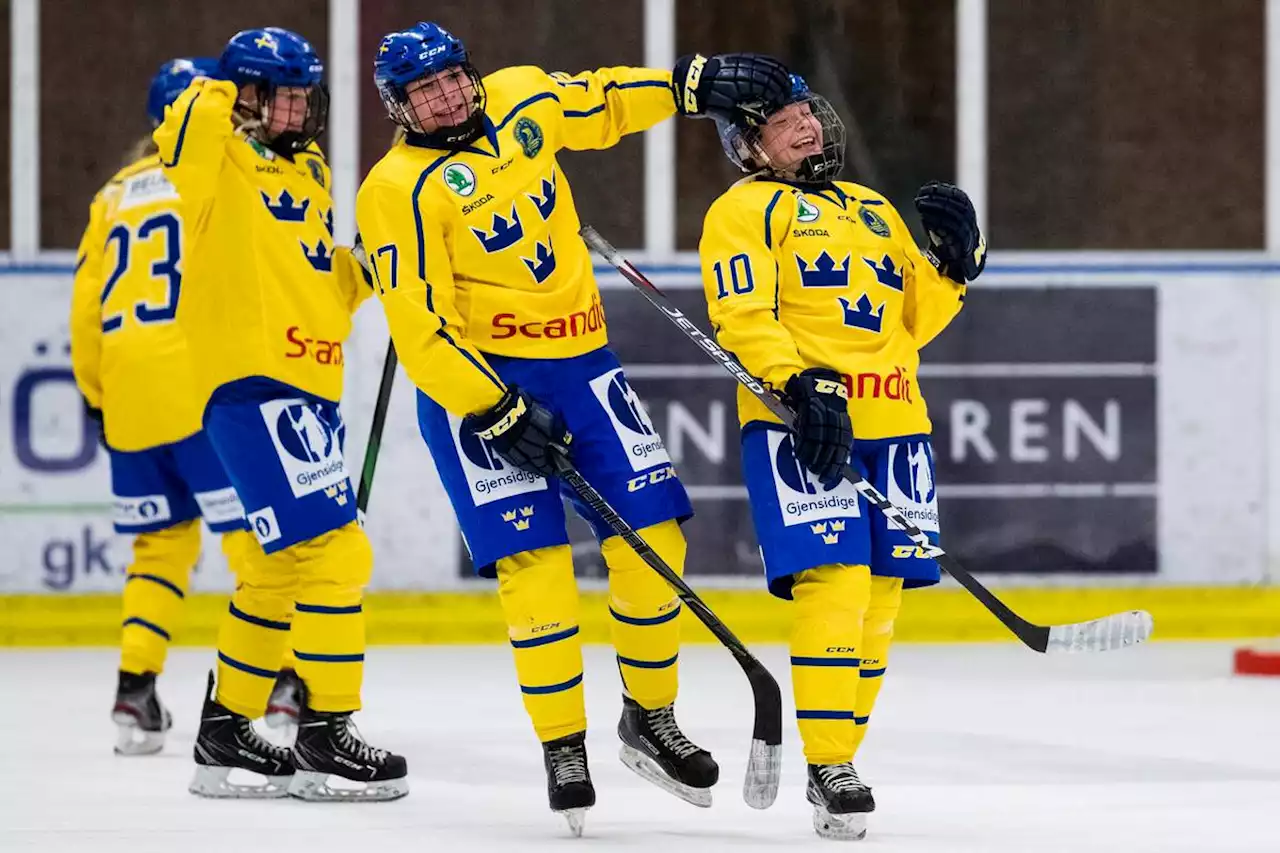 Ishockey: Guide: Så ser du junior-VM i ishockey i SVT