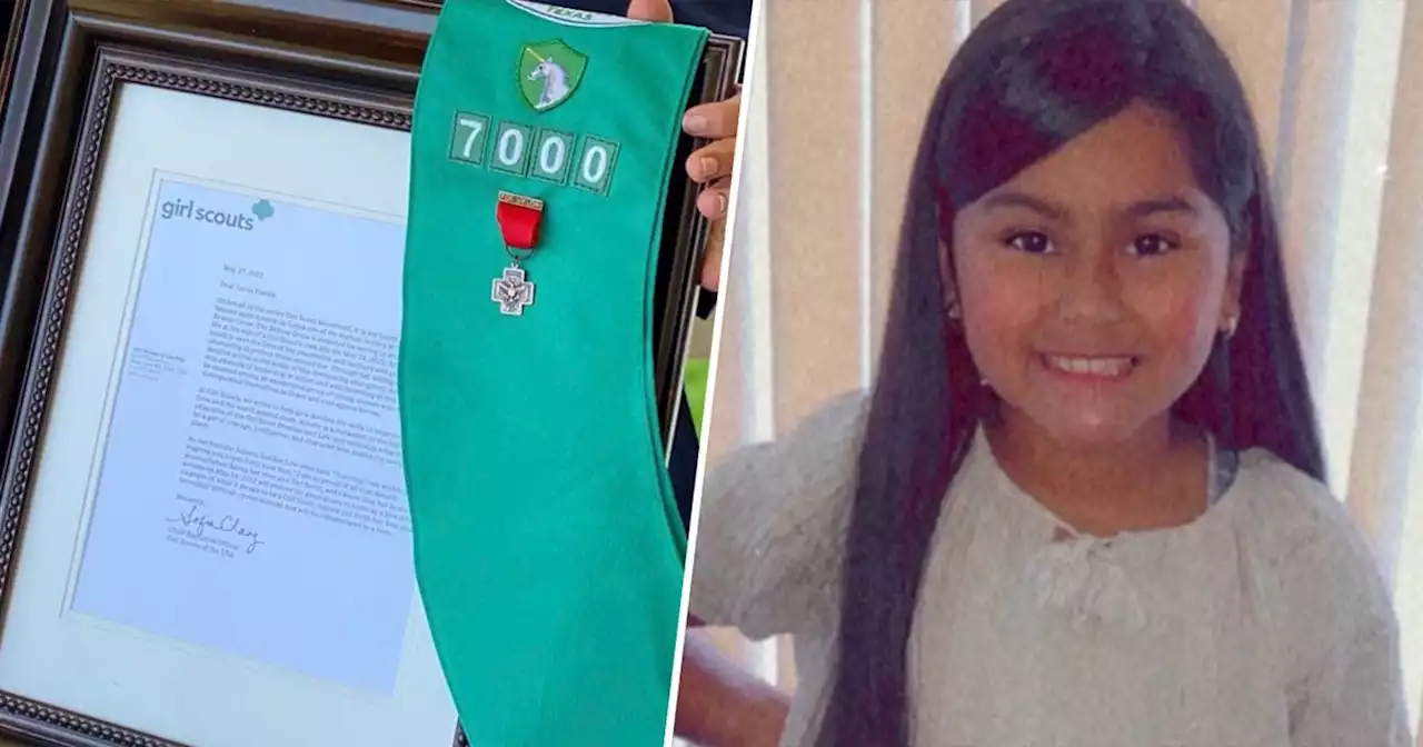 Girl Scouts posthumously honor 10-year-old killed in Uvalde with Bronze Cross