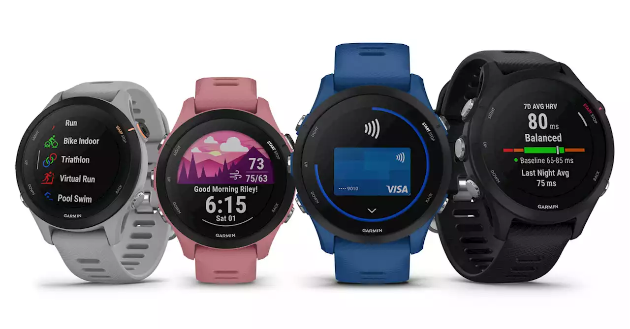 Garmin launches two Forerunner watches with new racing features