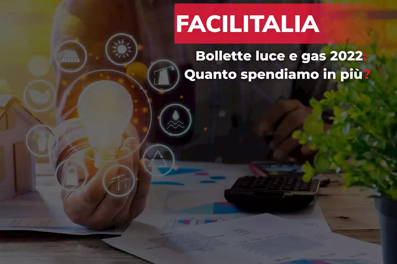 Bollette luce e gas, ecco quanto spendiamo in più: il confronto