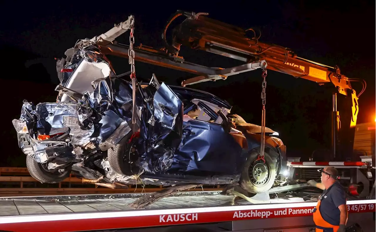 Polizei: Details zum schweren Unfall auf der A14