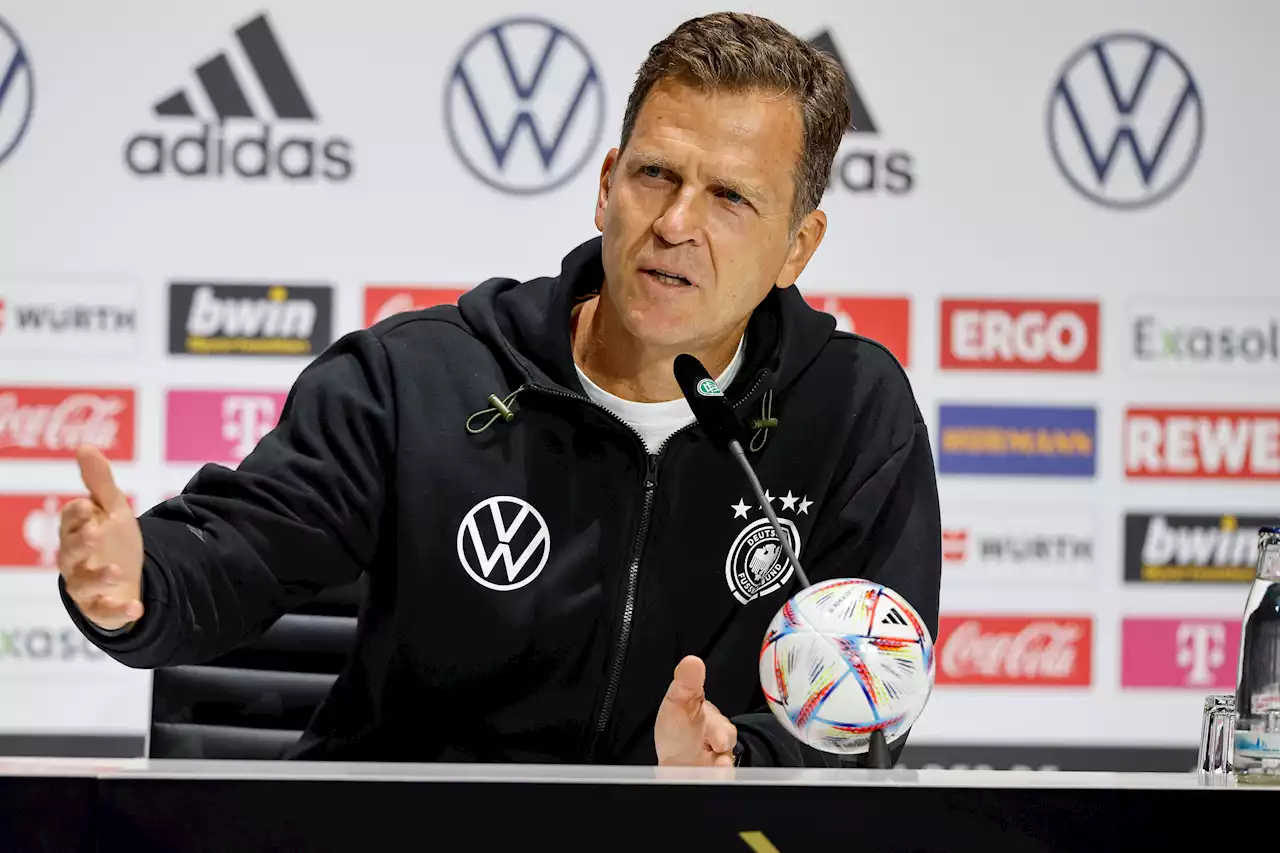 Bierhoff sieht das DFB-Team auf dem rechten Weg