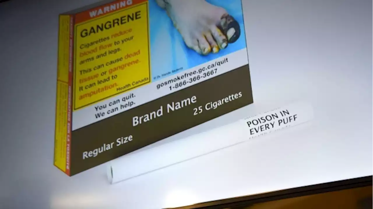 New Canadian regulations would put warning on each cigarette, not just packaging