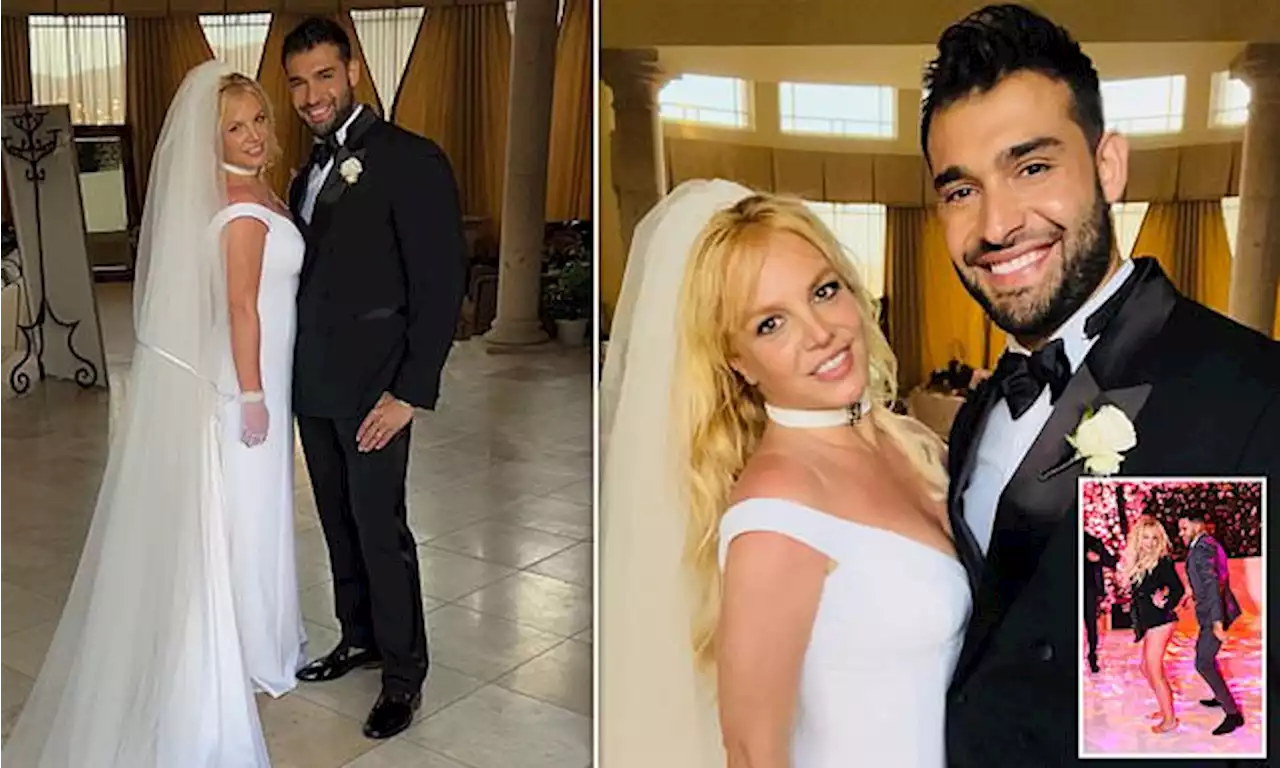 Britney Spears is the picture of bridal beauty in new wedding photos