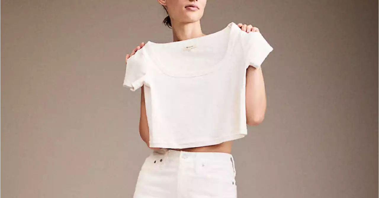 Score Fan-Fave Tees & Tanks for Cheap During Madewell's Extra 20% Off Clearance Sale - E! Online