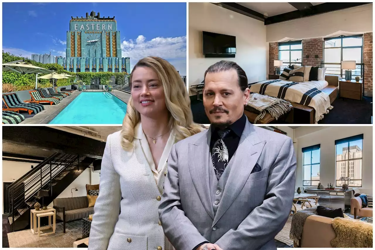 Johnny Depp and Amber Heard’s former LA home is for sale for £1.42m