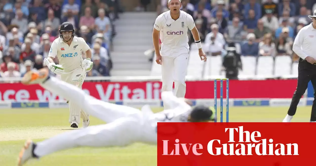 England v New Zealand: second Test, day one – live!