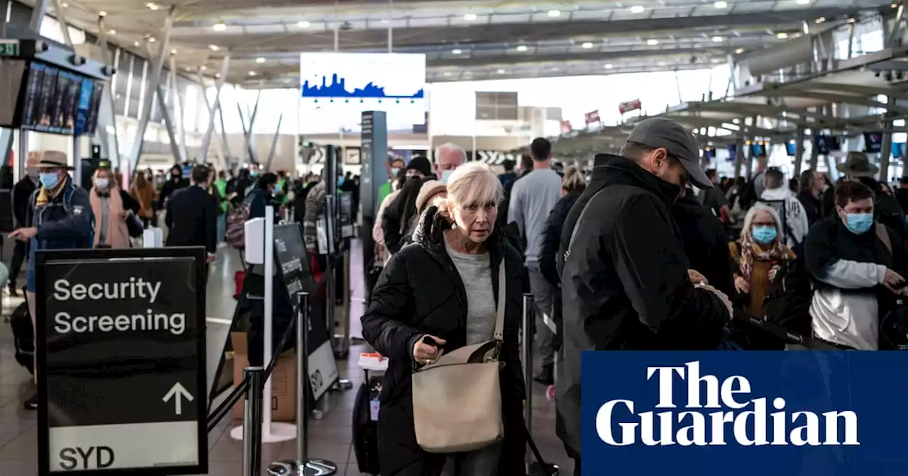 Travellers face lengthy delays at Sydney and Melbourne airports before long weekend