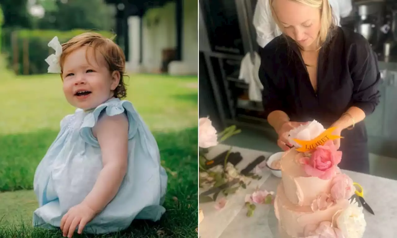 Lilibet's first birthday cake was a replica of Harry and Meghan Markle's wedding cake