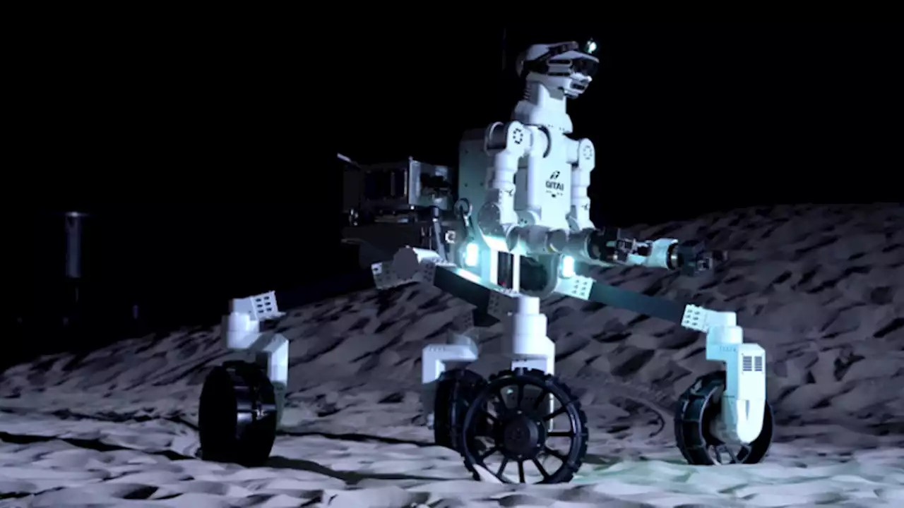 A newly proposed Lunar rover is a cross between a centaur and a robot