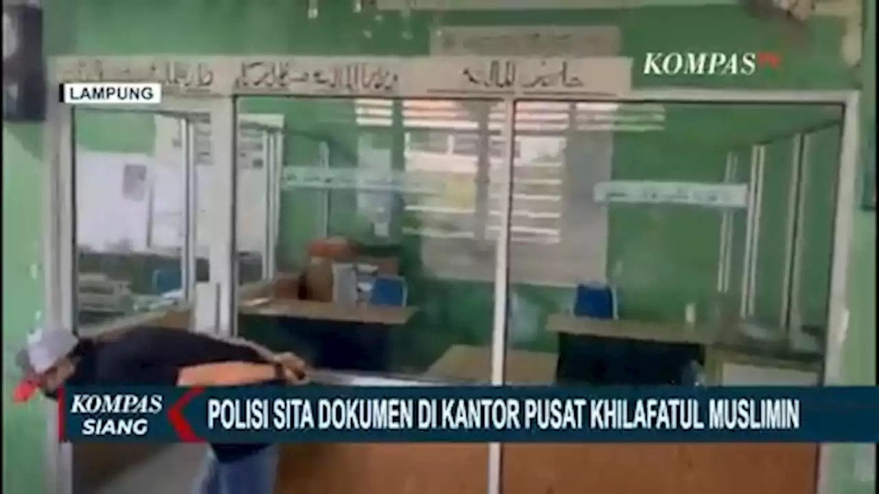 Geledah Sejumlah Kantor Khilafah Muslimin, Polisi Sita Dokumen Terkait Khilafah, NII dan ISIS!