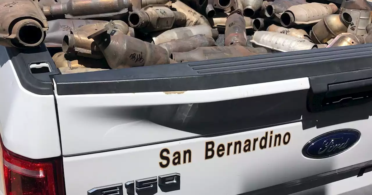 28 arrested, 112 catalytic converters seized in illegal car parts operation in Inland Empire