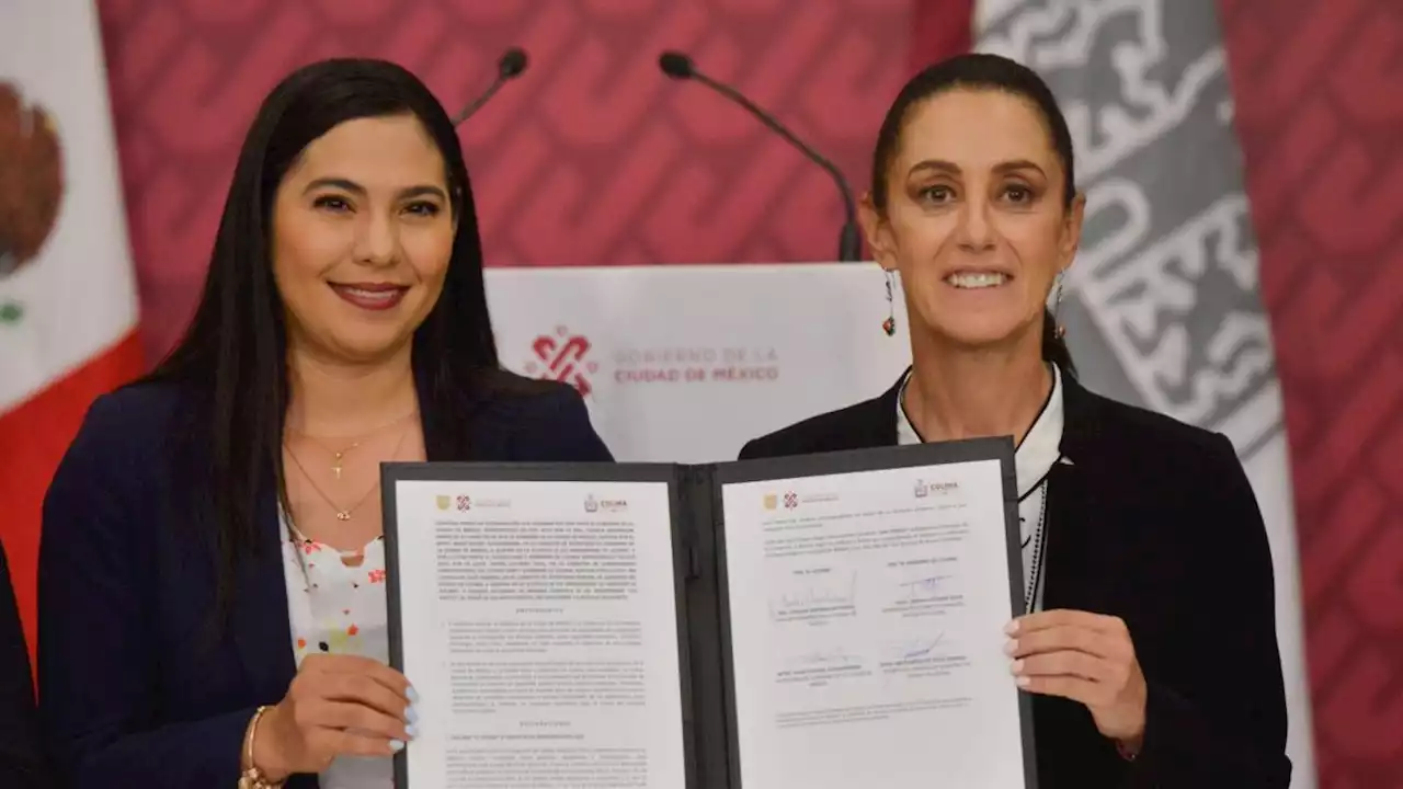 Firman convenio de colaboración CDMX y Colima