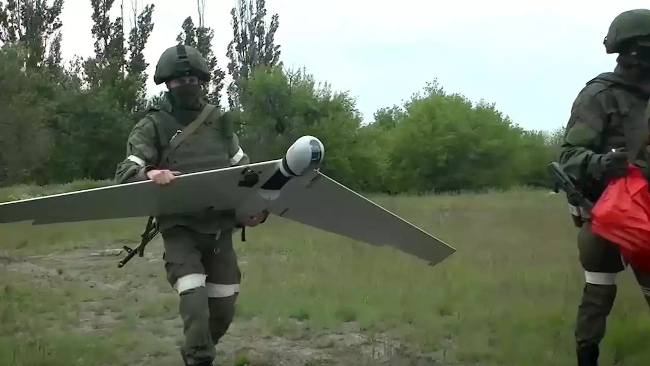 Watch: Russians launch spy drone before unleashing deadly strike