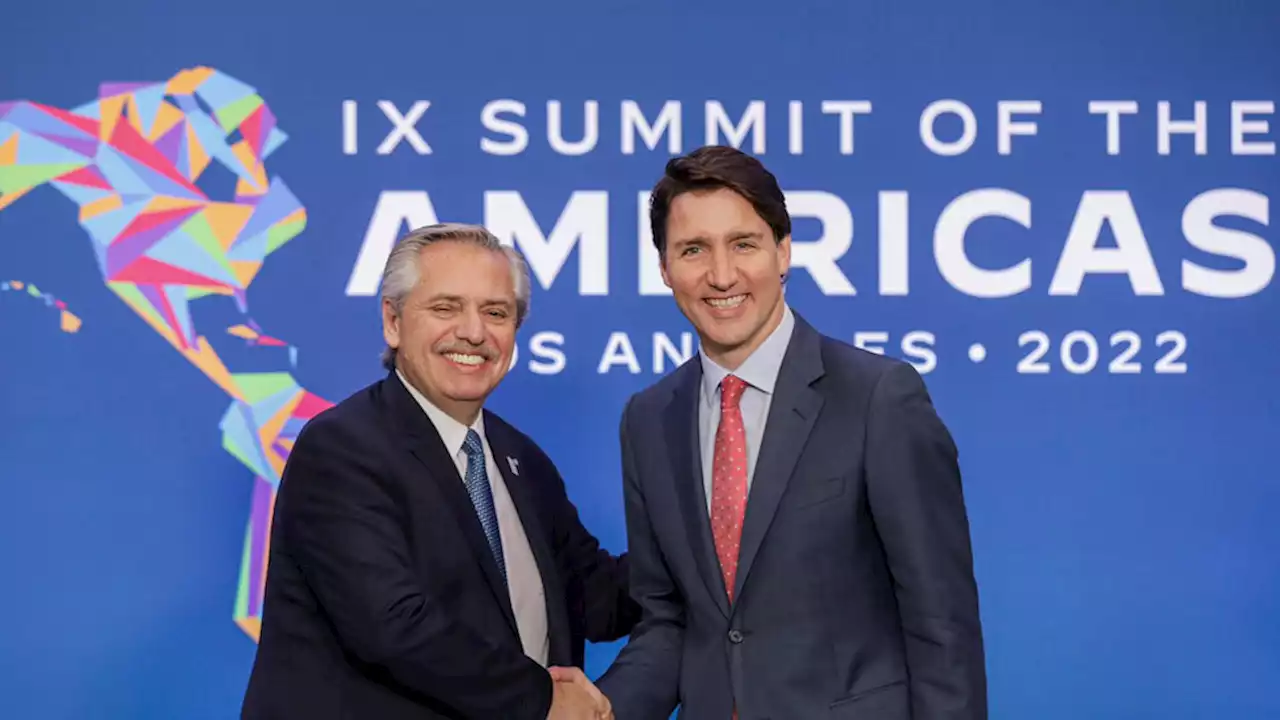 Alberto Fernández potenció la agenda energética y agroalimentaria con Trudeau | 'Tenemos por delante mucho por hacer”, le dijo al primer ministro de Canadá