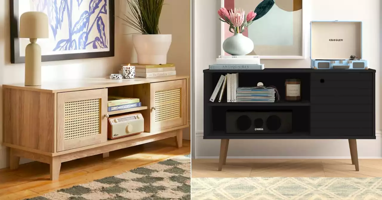 11 Inexpensive TV Stands That Are Stylish and Storage Friendly