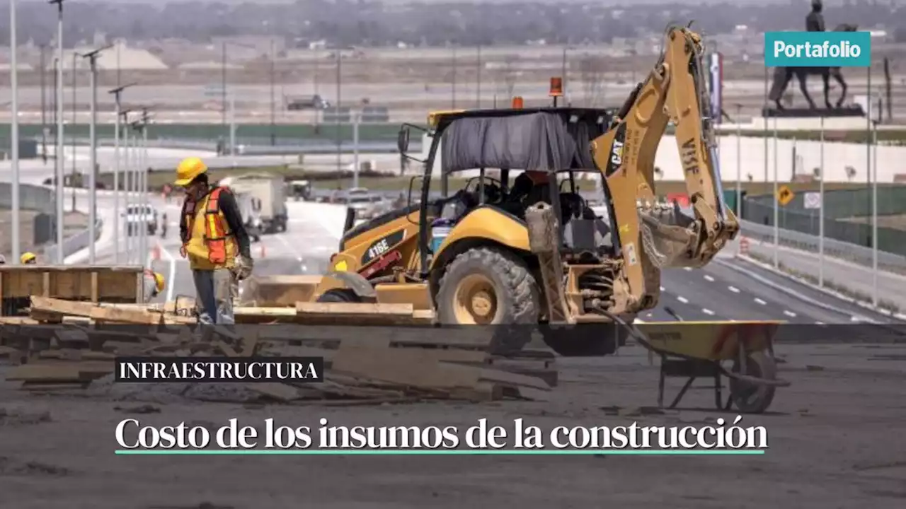 Insumos para construcción de vías registran su mayor alza en 10 años