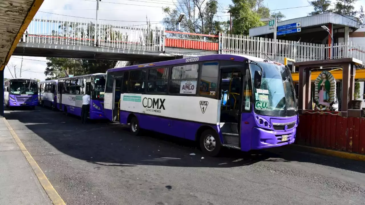 Subirá la tarifa del transporte público concesionado de la CDMX a partir de esta fecha