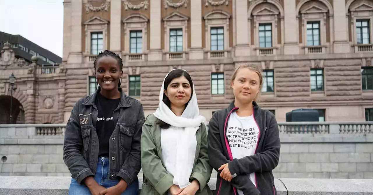 'Girls' education is a climate solution': Malala Yousafzai joins climate protest