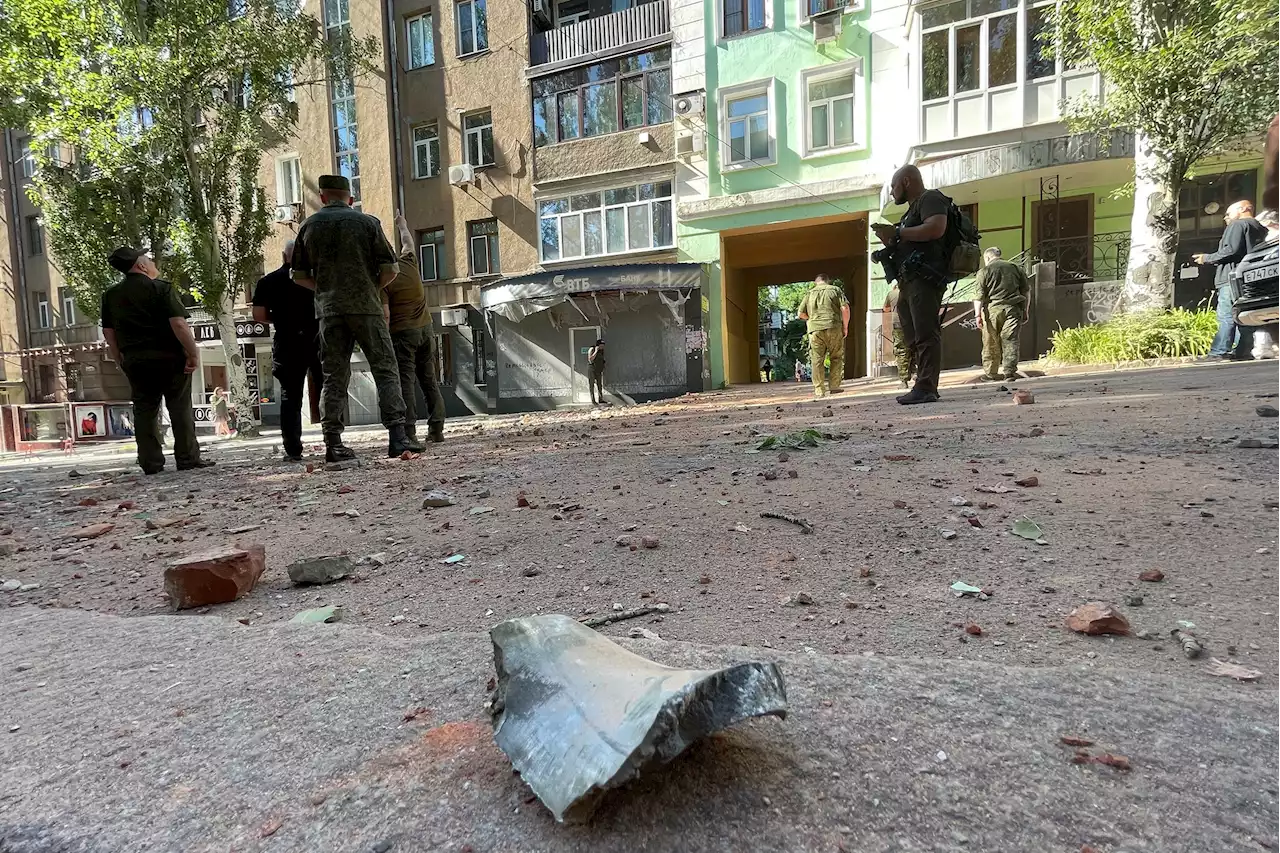 Видео: В Донецке обстреляли район администрации главы ДНР - Российская газета