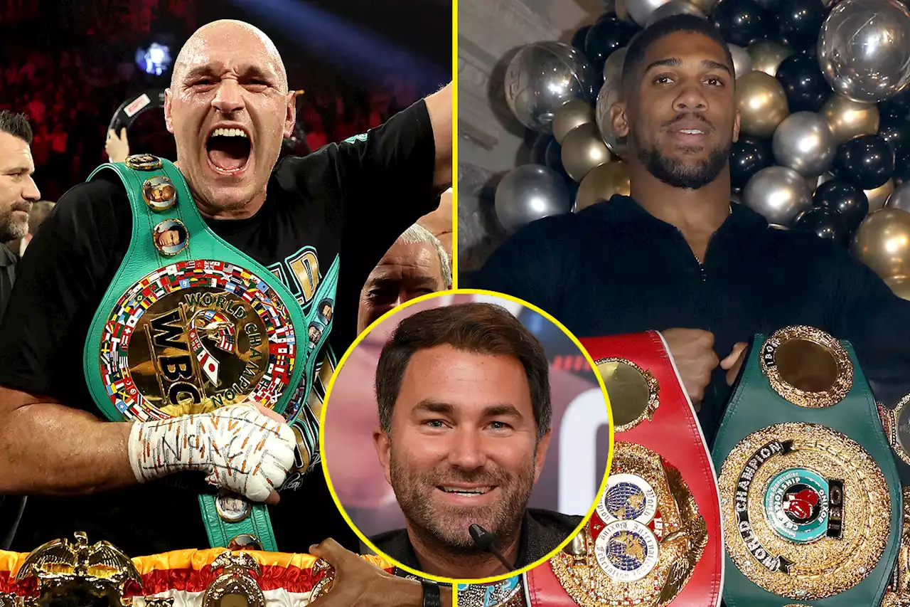 Eddie Hearn says AJ vs Fury is 'automatic' for December if AJ can beat Usyk