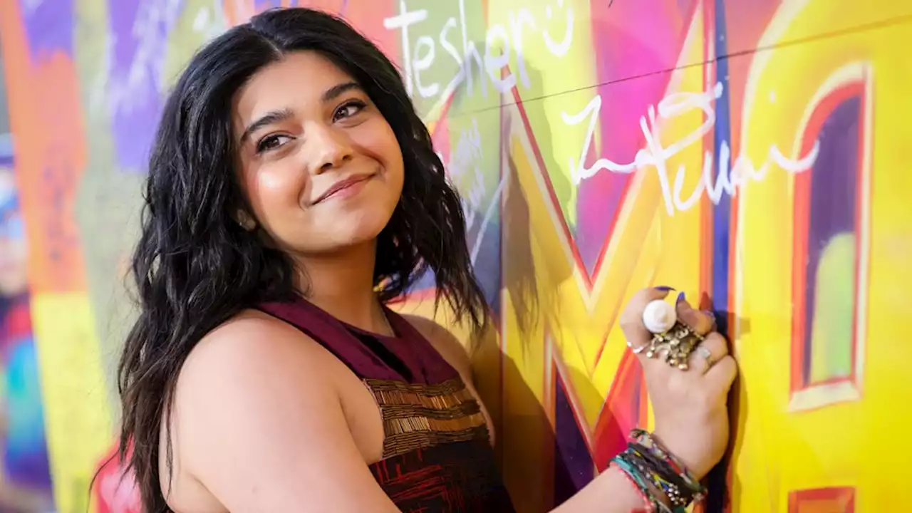 ‘Ms. Marvel’ Star Iman Vellani Discusses Her Iron Man Shrine and Gaming With Thor