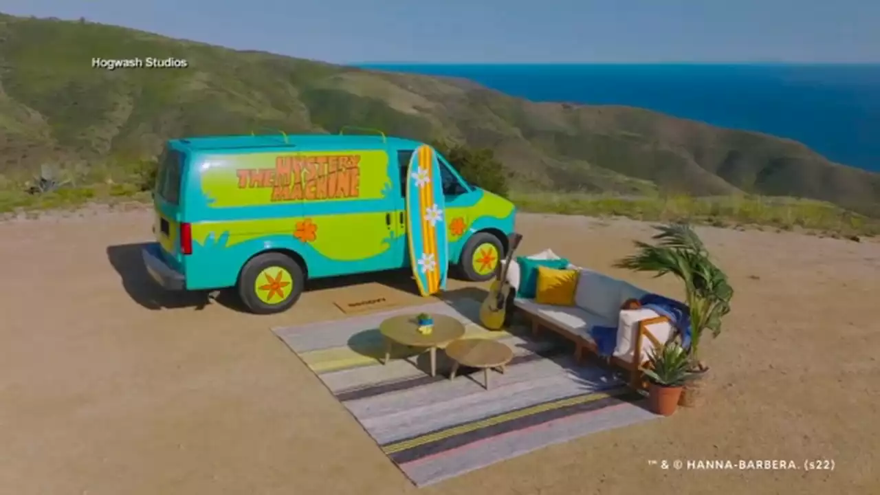 AirBNB offering Scooby Doo's Mystery Machine for stay