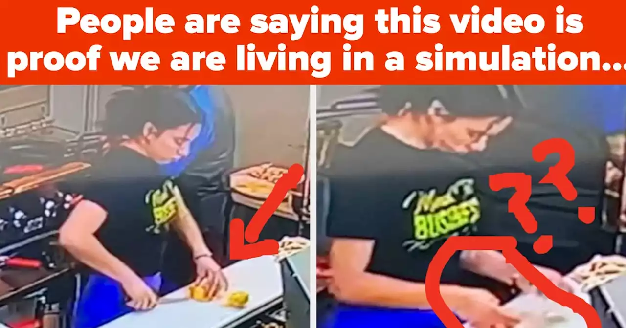 'This Is The Best Evidence I've Seen Of A Glitch In The Matrix' – This Woman's Unexplainable Situation With A Lemon Was Caught On Security Camera Footage