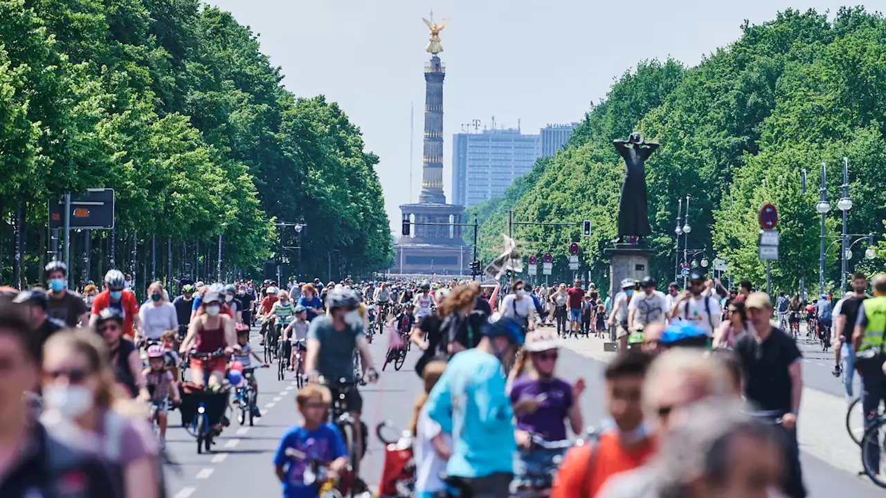 Fahrrad-Sternfahrt in Berlin: Strecke und Sperrungen