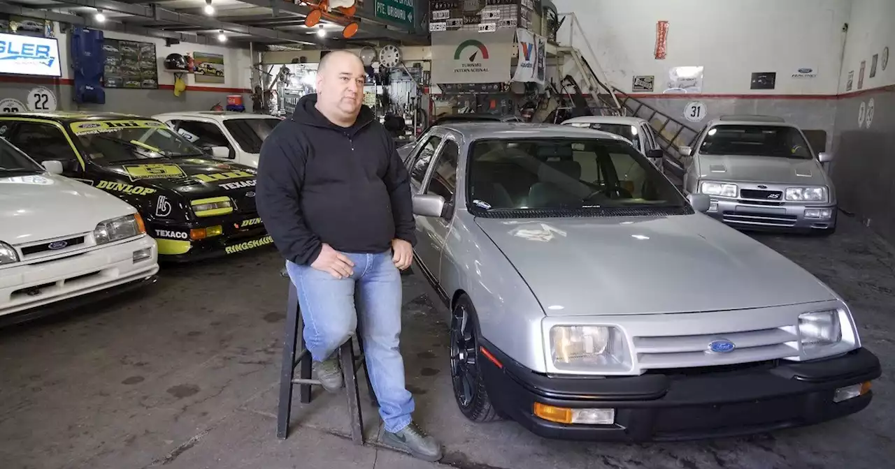 El coleccionista del Ford Sierra que recuperó una joya: el auto de su padre que buscó durante 13 años