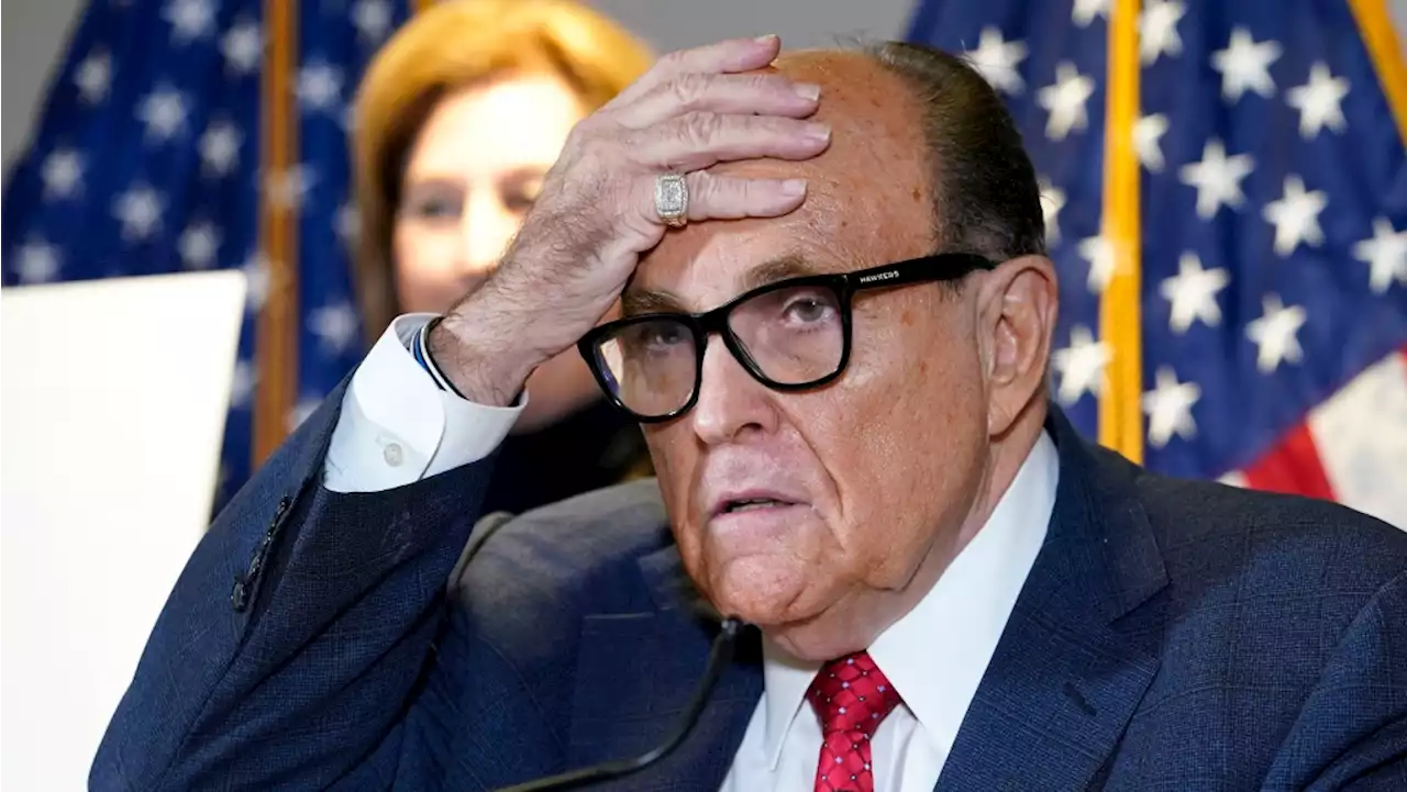 Giuliani hit with ethics charges by Washington D.C. authorities over false U.S. election claims