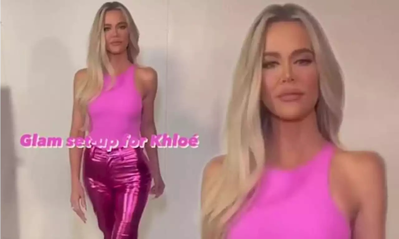 Khloe Kardashian looks skinniest yet with bony shoulders, small waist