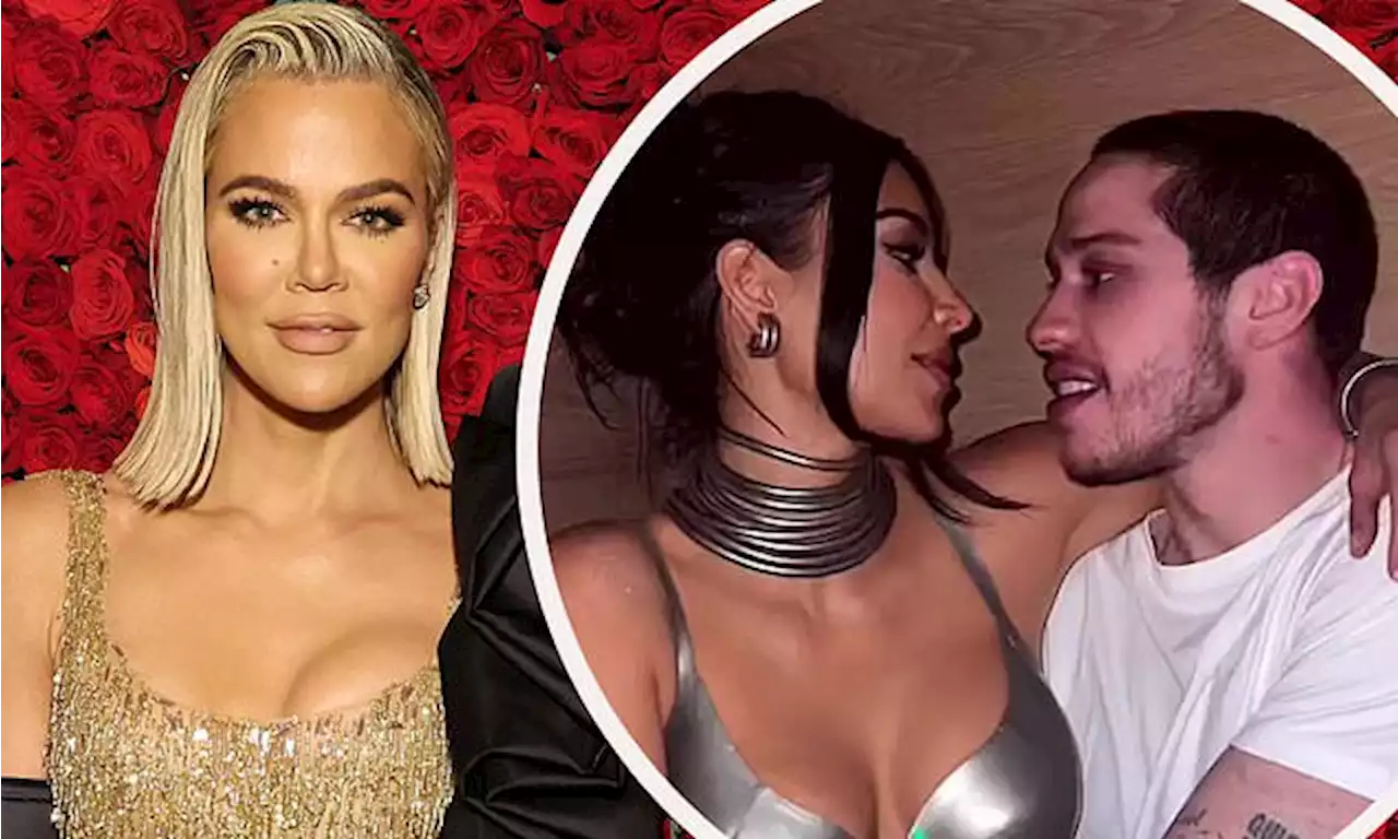 Khloe Kardashian says Kim 'is in LOOOOOVVVEEEE' with Pete Davidson