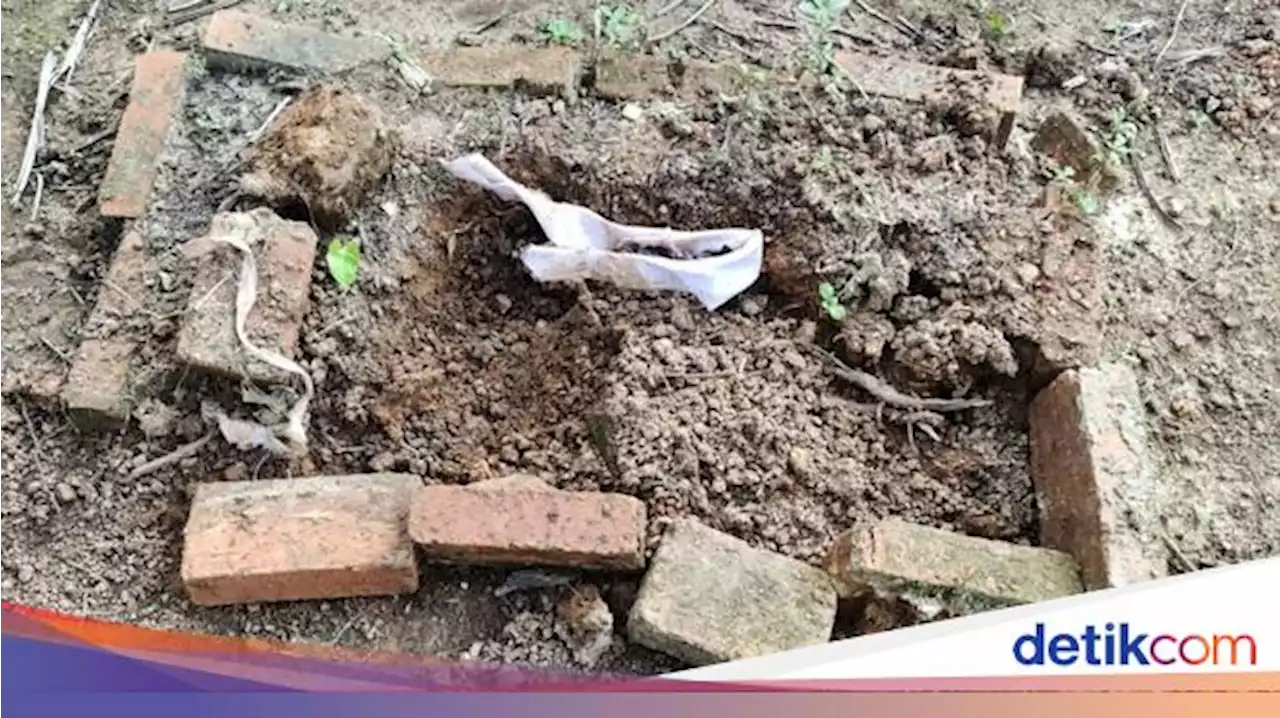 Penampakan Makam Bayi di Riau Terbongkar, Tali Pocong Jenazah Hilang