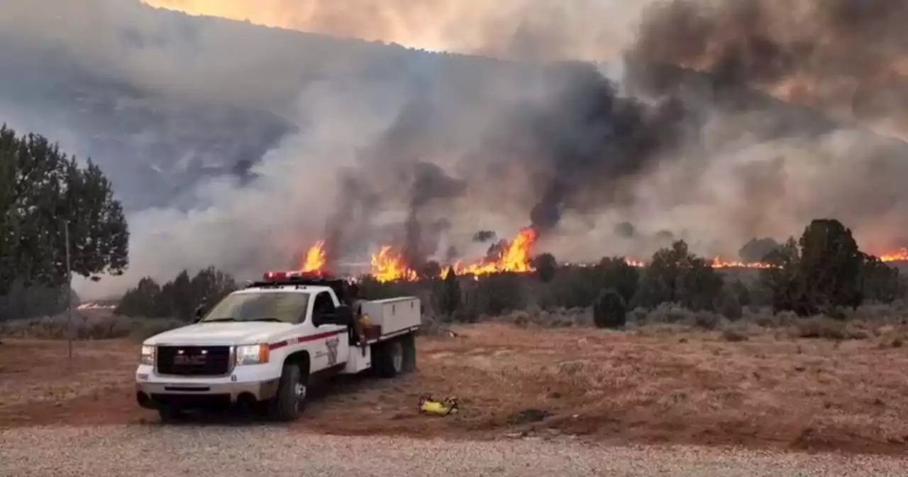 Utah fire crews bracing for potentially busy weekend amid high wildfire danger