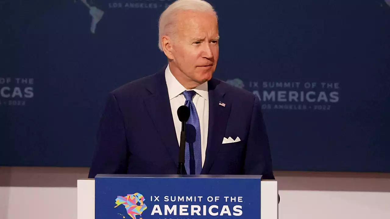 Biden points blame for record oil prices: 'Exxon made more money than God this year'