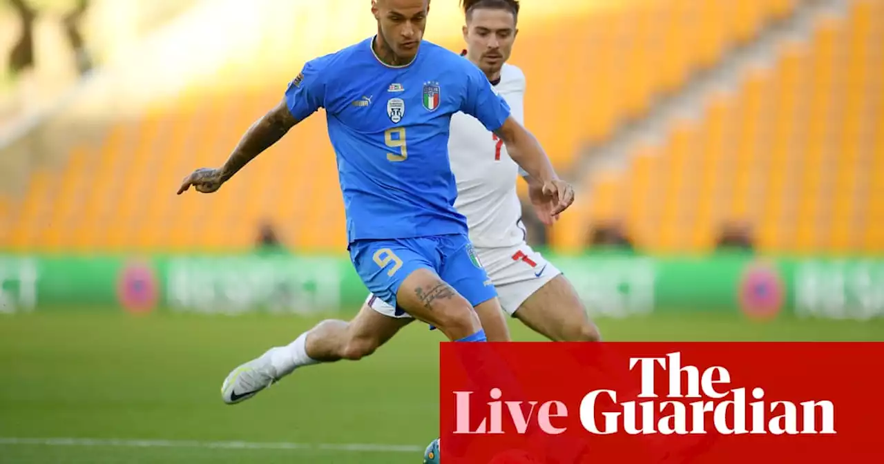 England v Italy: Nations League – live!