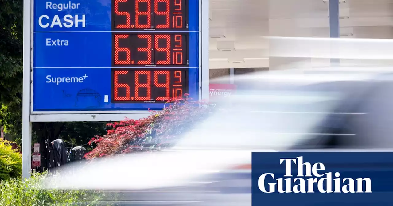 US gas prices rise to a record $5 a gallon as inflation soars