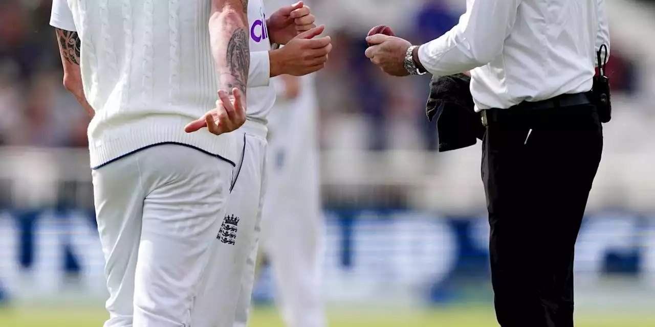 New Zealand batter Daryl Mitchell hits six directly into spectator’s drink