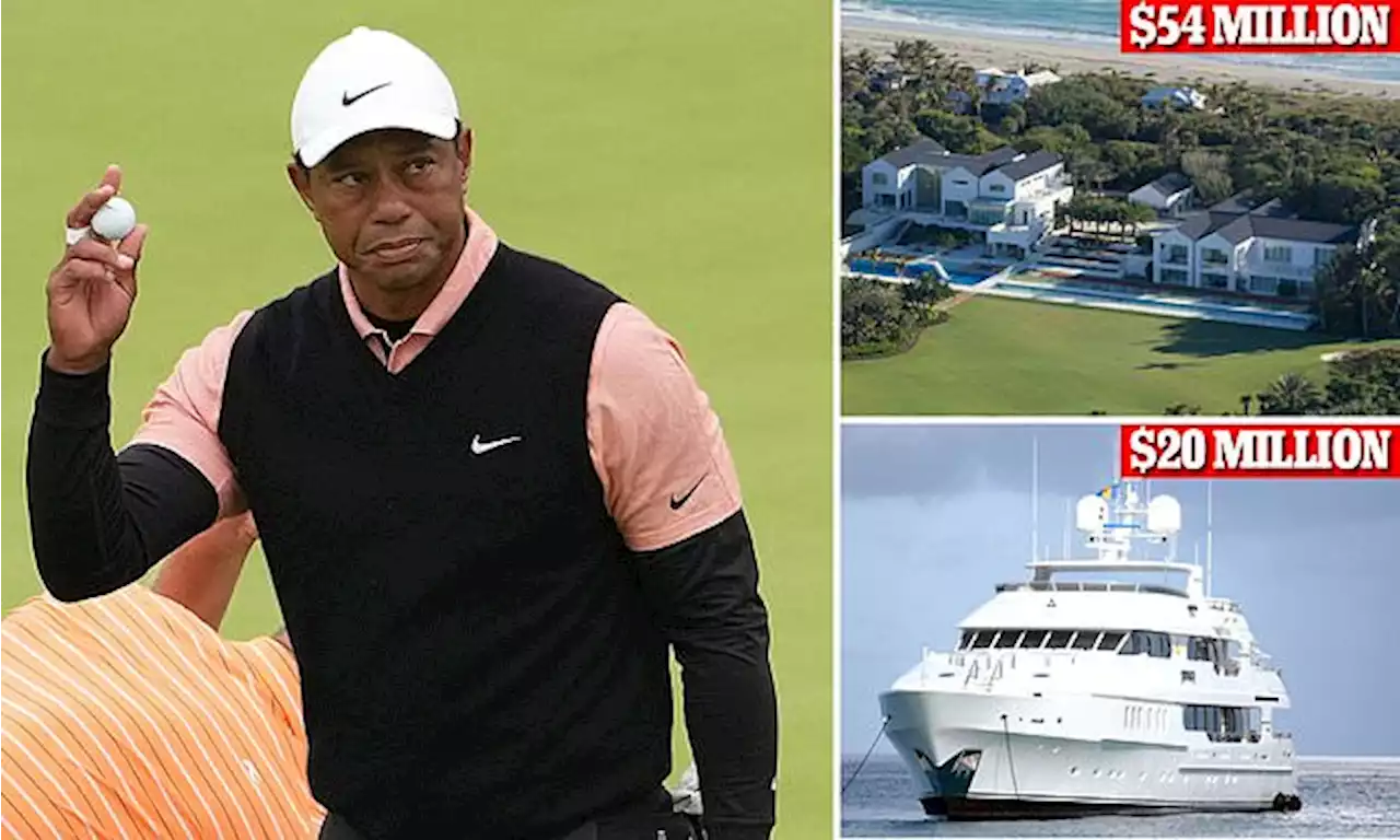 Going for the green! Tiger Woods 'is now a BILLIONAIRE'