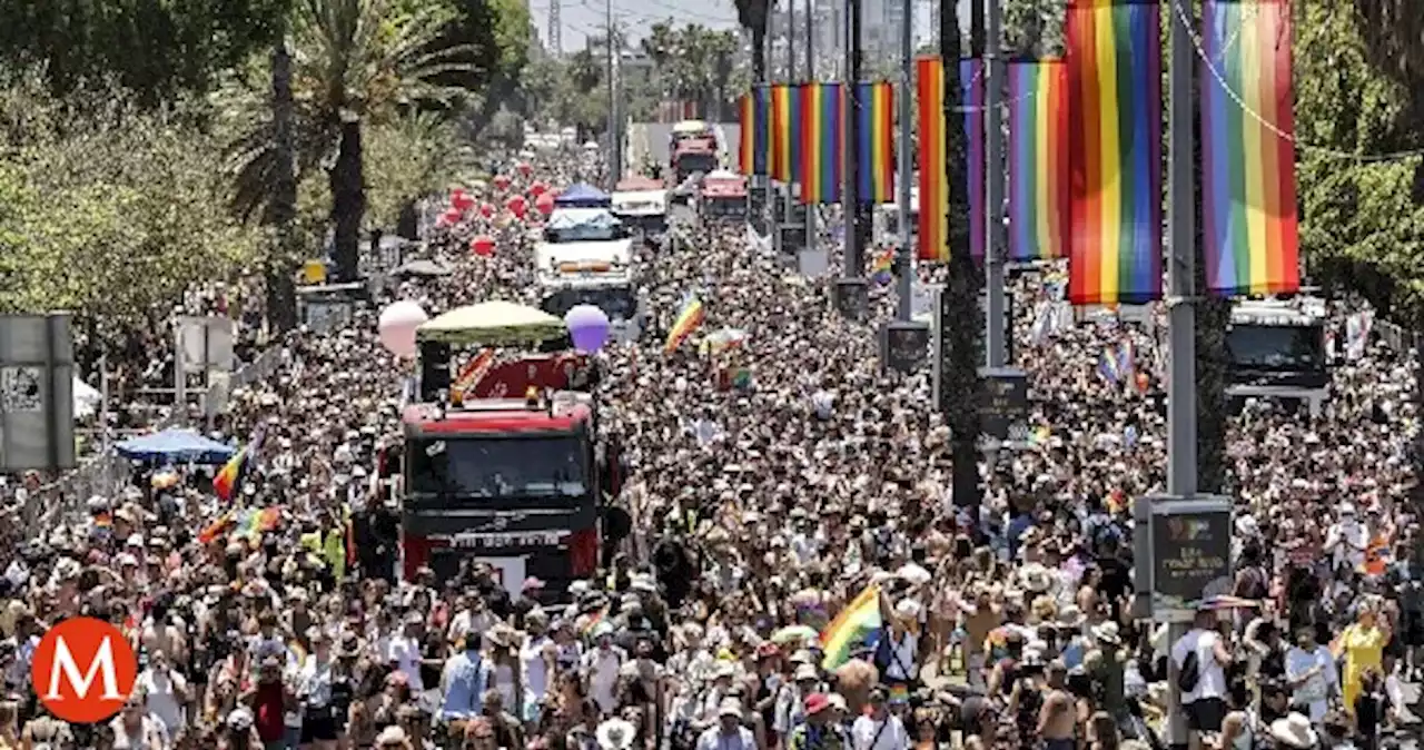 En Israel, más de 170 mil personas asisten al desfile del orgullo LGBT