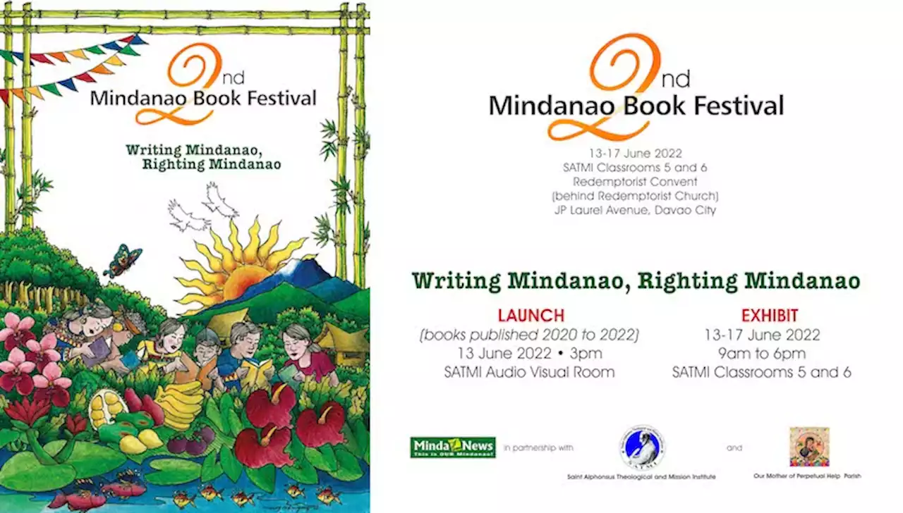 2nd Mindanao Book Festival opens in Davao City on June 13