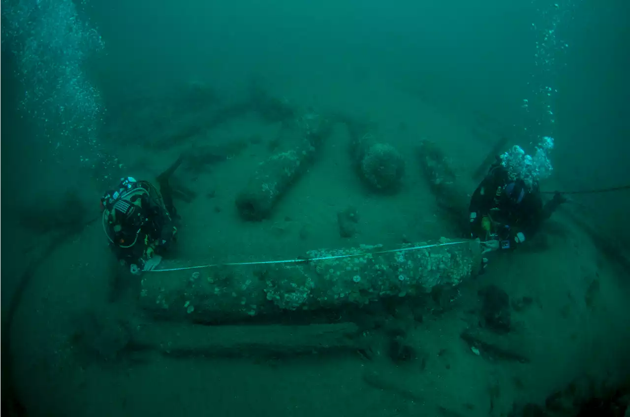 Wreck of 17th-Century Royal Warship Found Off UK Coast