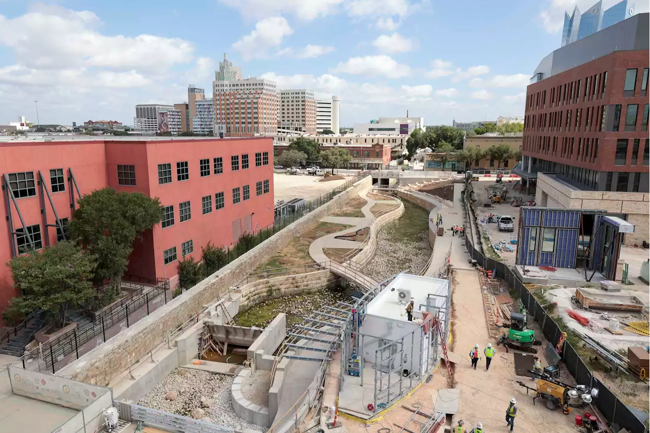 Phase one of San Antonio's San Pedro Creek Culture Park almost complete