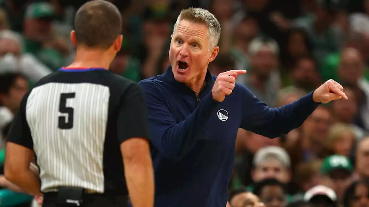 Kerr was actually right about the play that got him T'd up